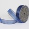 The Ribbon People Shimmering Navy Blue Crystal Wired Edge Craft Ribbon 1" x 54 Yards